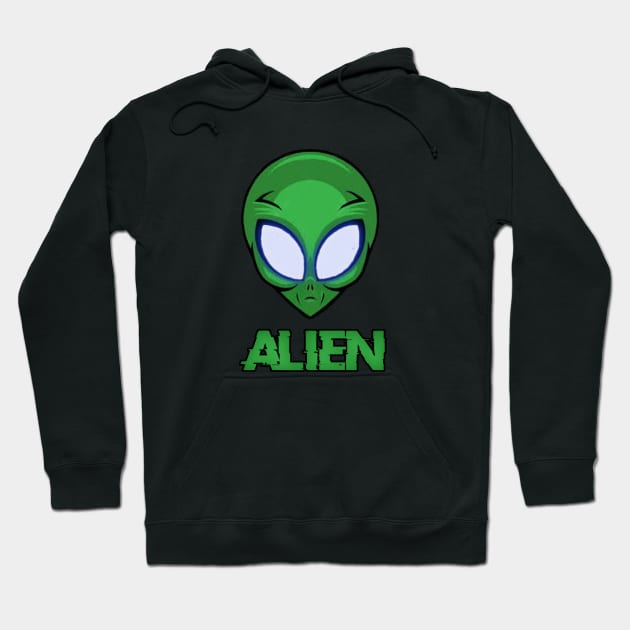 alien Hoodie by DarkCry